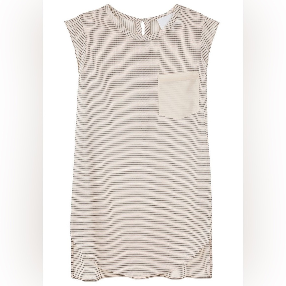 🦓 Phillip Lim 🦓 Striped Sleeveless Top with Pocket